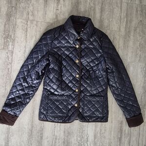 Tommy Hilfiger Women's Quilted Puffer Jacket - Dark Blue